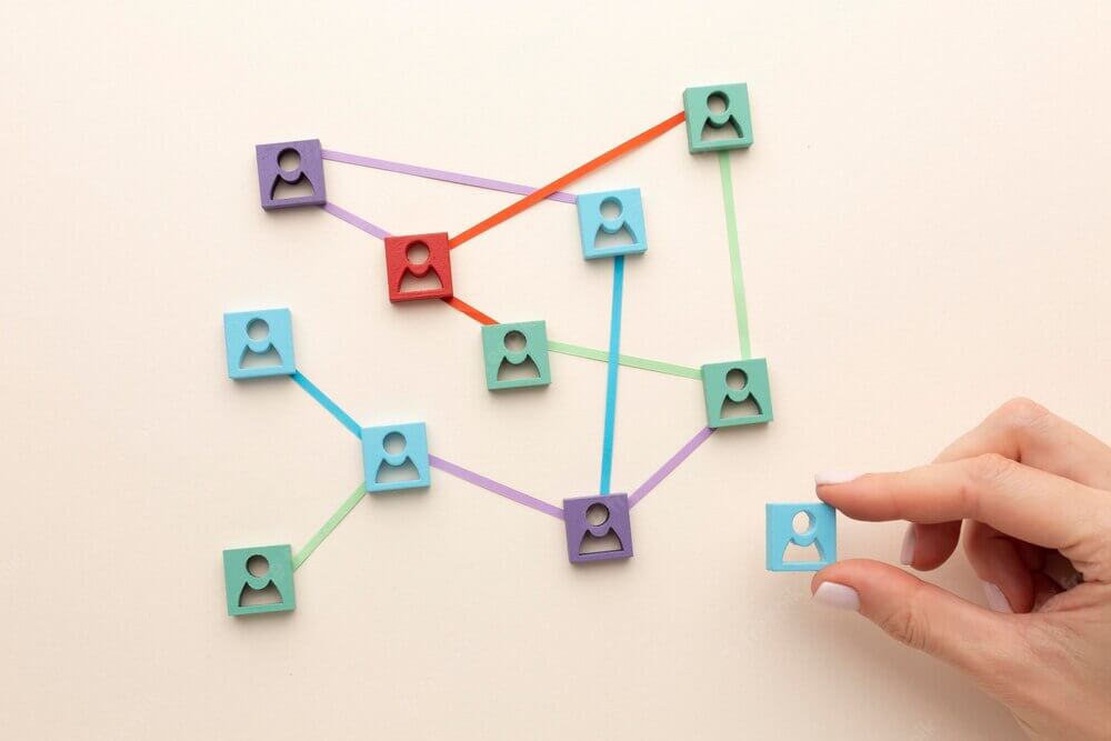 networking graphic